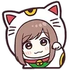 🐱 Эмодзи «Jersey Chan ()» для Telegram