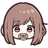 🍼 Эмодзи «Jersey Chan ()» для Telegram