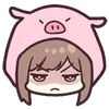 😠 Эмодзи «Jersey Chan ()» для Telegram