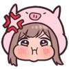 🤬 Эмодзи «Jersey Chan ()» для Telegram