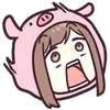😱 Эмодзи «Jersey Chan ()» для Telegram