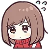 😐 Эмодзи «Jersey Chan ()» для Telegram