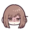 😑 Эмодзи «Jersey Chan ()» для Telegram