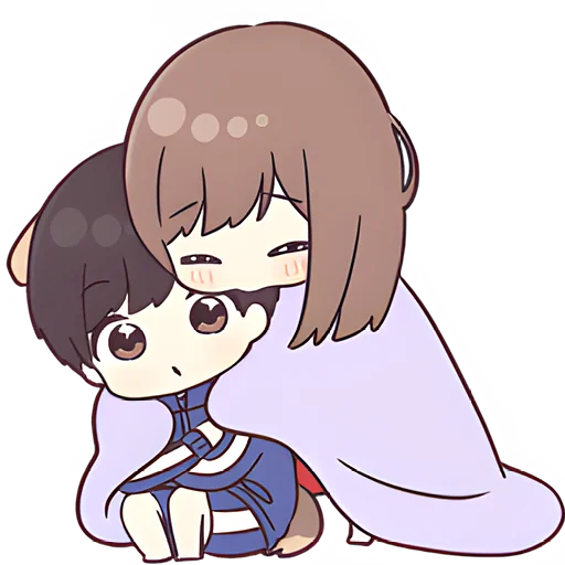 🥰 Стикер «Джерси тян» для Telegram