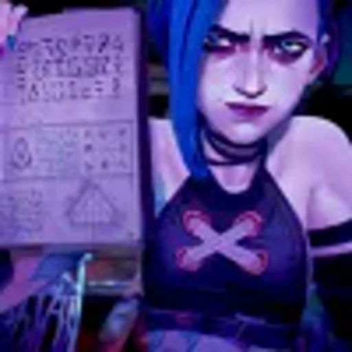 🤩 Эмодзи «⠀ ⠀ ⠀ ⠀ ⠀ ⠀ Jinx» для Telegram