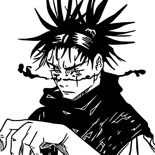 🩸 Эмодзи «Jjk Manga Adaptive» для Telegram