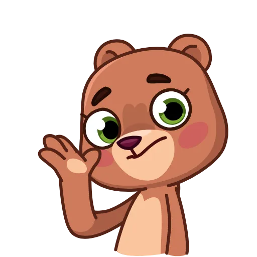 🤦‍♂️ Эмодзи «Jo Bear» для Telegram