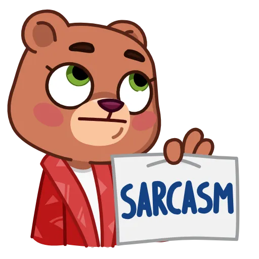 😒 Эмодзи «Jo Bear» для Telegram