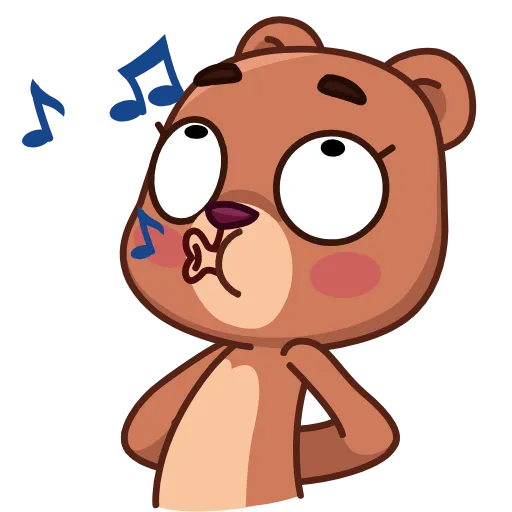 🙄 Эмодзи «Jo Bear» для Telegram