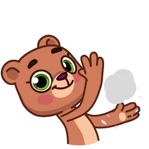 🙂 Эмодзи «Jo Bear» для Telegram