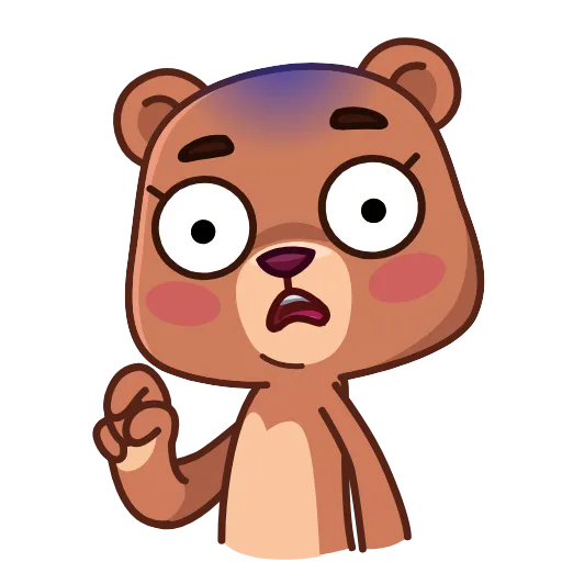 😨 Стикер «Jo Bear» для Telegram