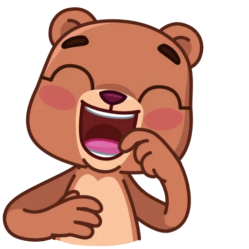 Стикерпак Jo Bear для Telegram