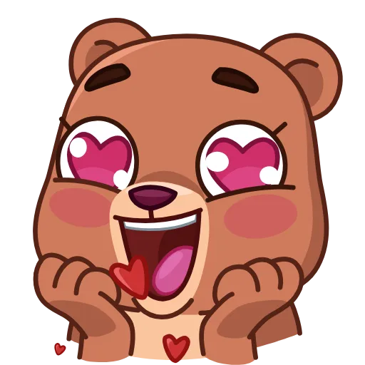 🥰 Стикер «Jo Bear» для Telegram