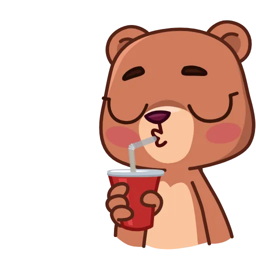😲 Стикер «Jo Bear» для Telegram
