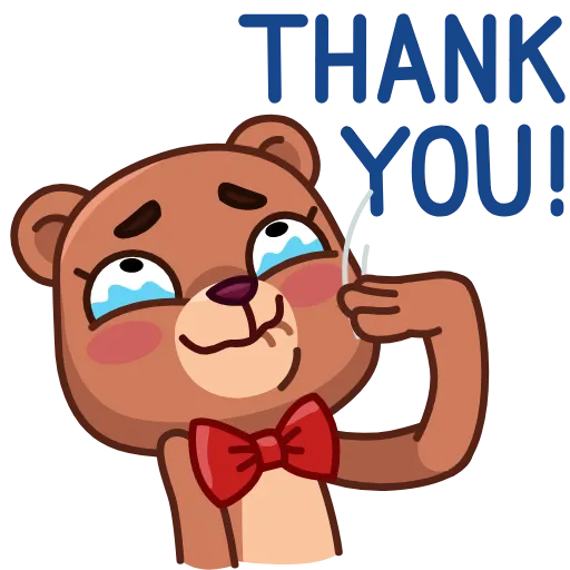 🙏 Стикер «Jo Bear» для Telegram