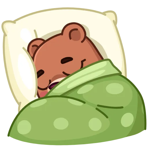 😴 Стикер «Jo Bear» для Telegram