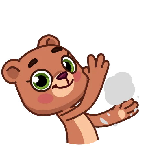 🙂 Стикер «Jo Bear» для Telegram
