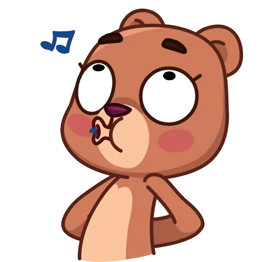 🙄 Стикер «Jo Bear» для Telegram