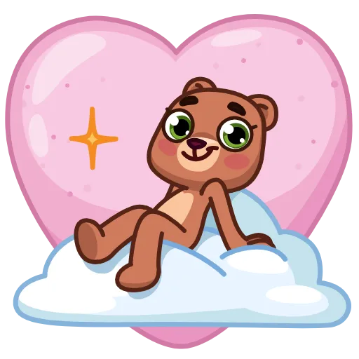 😍 Стикер «Jo Bear» для Telegram