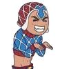 😆 Эмодзи «🥱 JoJo смайлики для тг» для Telegram