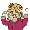 😄 Эмодзи «🥱 JoJo смайлики для тг» для Telegram