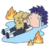 😭 Эмодзи «🥱 JoJo смайлики для тг» для Telegram