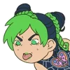 😜 Эмодзи «🥱 JoJo смайлики для тг» для Telegram