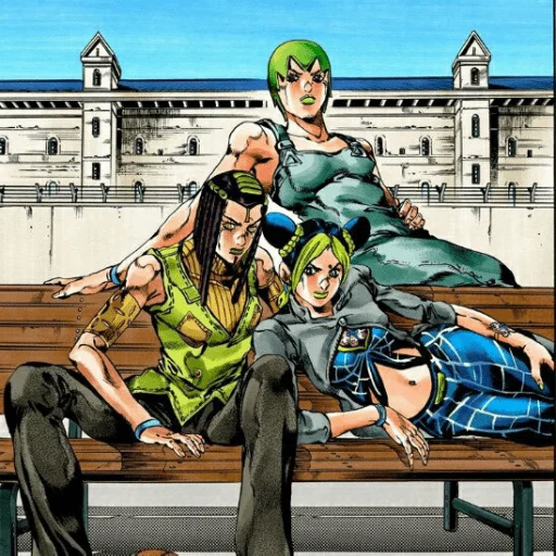 💚 Стикер «JoJo pack made Wonder of u» для Telegram