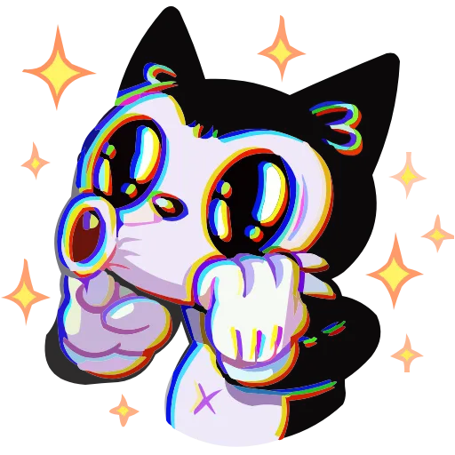 🤩 Эмодзи «Кот Джо» для Telegram