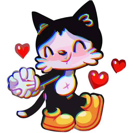 🥰 Эмодзи «Кот Джо» для Telegram