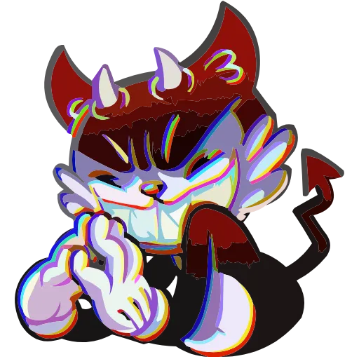 😈 Эмодзи «Кот Джо» для Telegram
