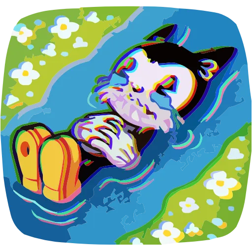 😭 Эмодзи «Кот Джо» для Telegram
