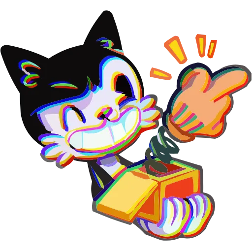 🖕 Эмодзи «Кот Джо» для Telegram