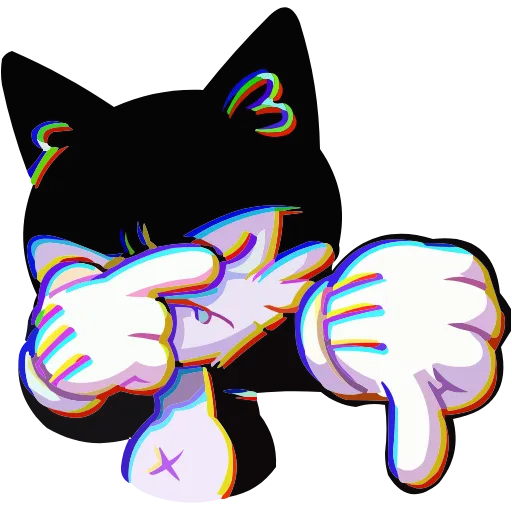 👎 Эмодзи «Кот Джо» для Telegram