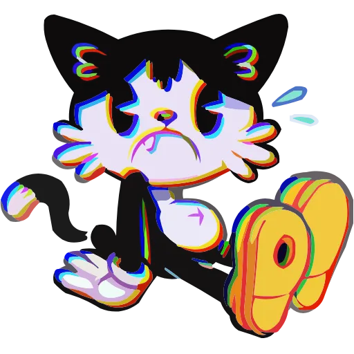 ☹️ Эмодзи «Кот Джо» для Telegram