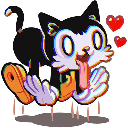 😍 Эмодзи «Кот Джо» для Telegram