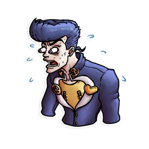 😰 Стикер «JJBA Sticker pack» для Telegram