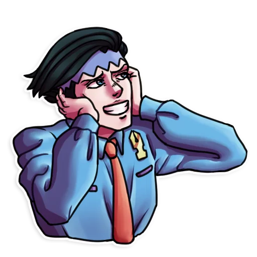 🙉 Стикер «JJBA Sticker pack» для Telegram