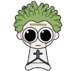 🙂 Эмодзи «Джоджо Чибики» для Telegram