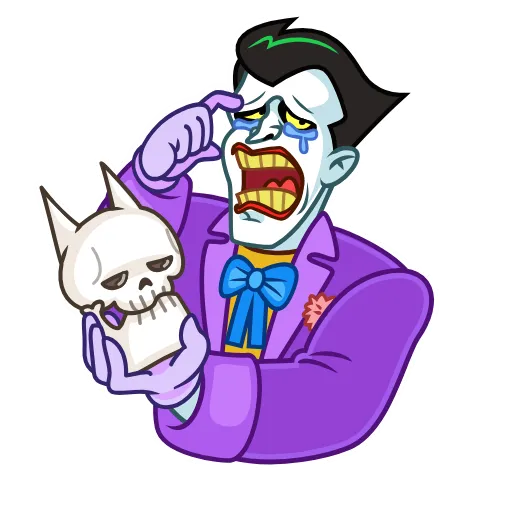 😭 Эмодзи «Joker» для Telegram