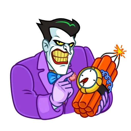 💣 Эмодзи «Joker» для Telegram