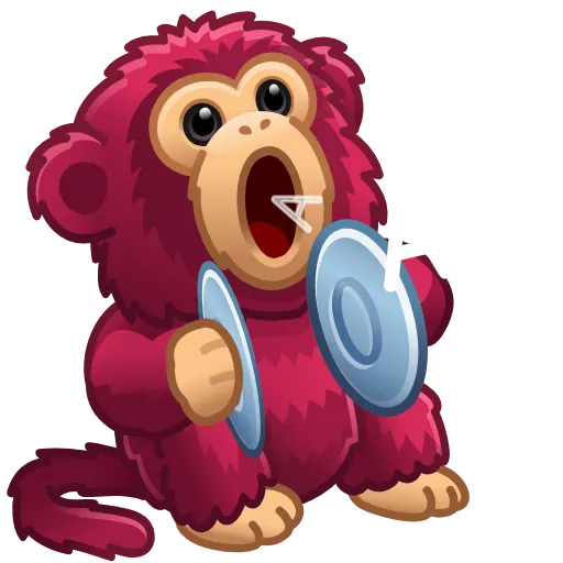 🐒 Эмодзи «animals #animated» для Telegram