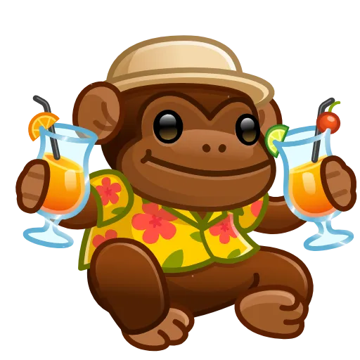 🐒 Эмодзи «animals #animated» для Telegram