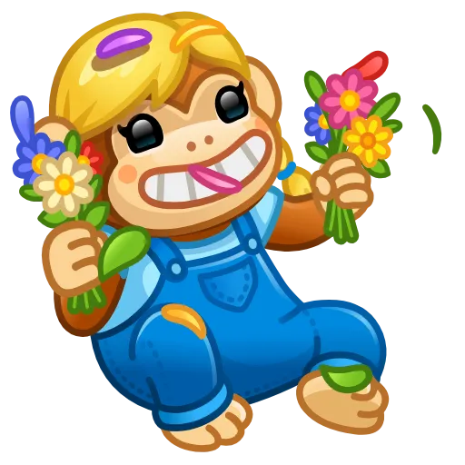 🐒 Эмодзи «animals #animated» для Telegram