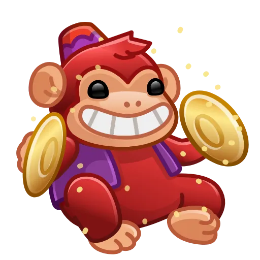 🐒 Стикер «Jolly Chimp» для Telegram