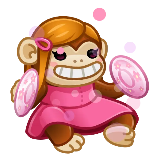 🐒 Стикер «Jolly Chimp» для Telegram