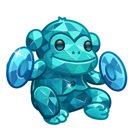 🐒 Стикер «Jolly Chimp» для Telegram