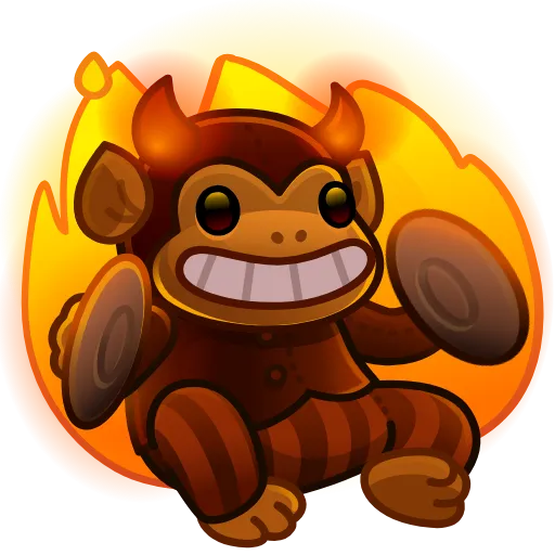 🐒 Стикер «Jolly Chimp» для Telegram