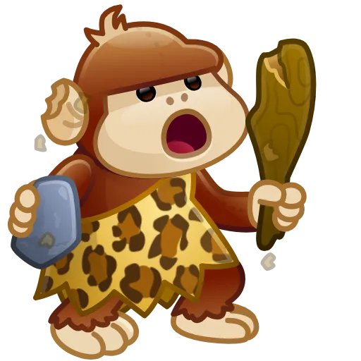 🐒 Стикер «Jolly Chimp» для Telegram