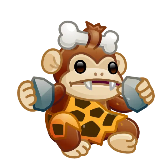🐒 Стикер «Jolly Chimp» для Telegram
